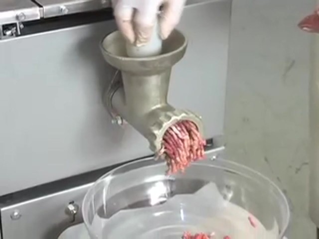 Heavy - duty Meat Processor / Grinder - image 6 from the video